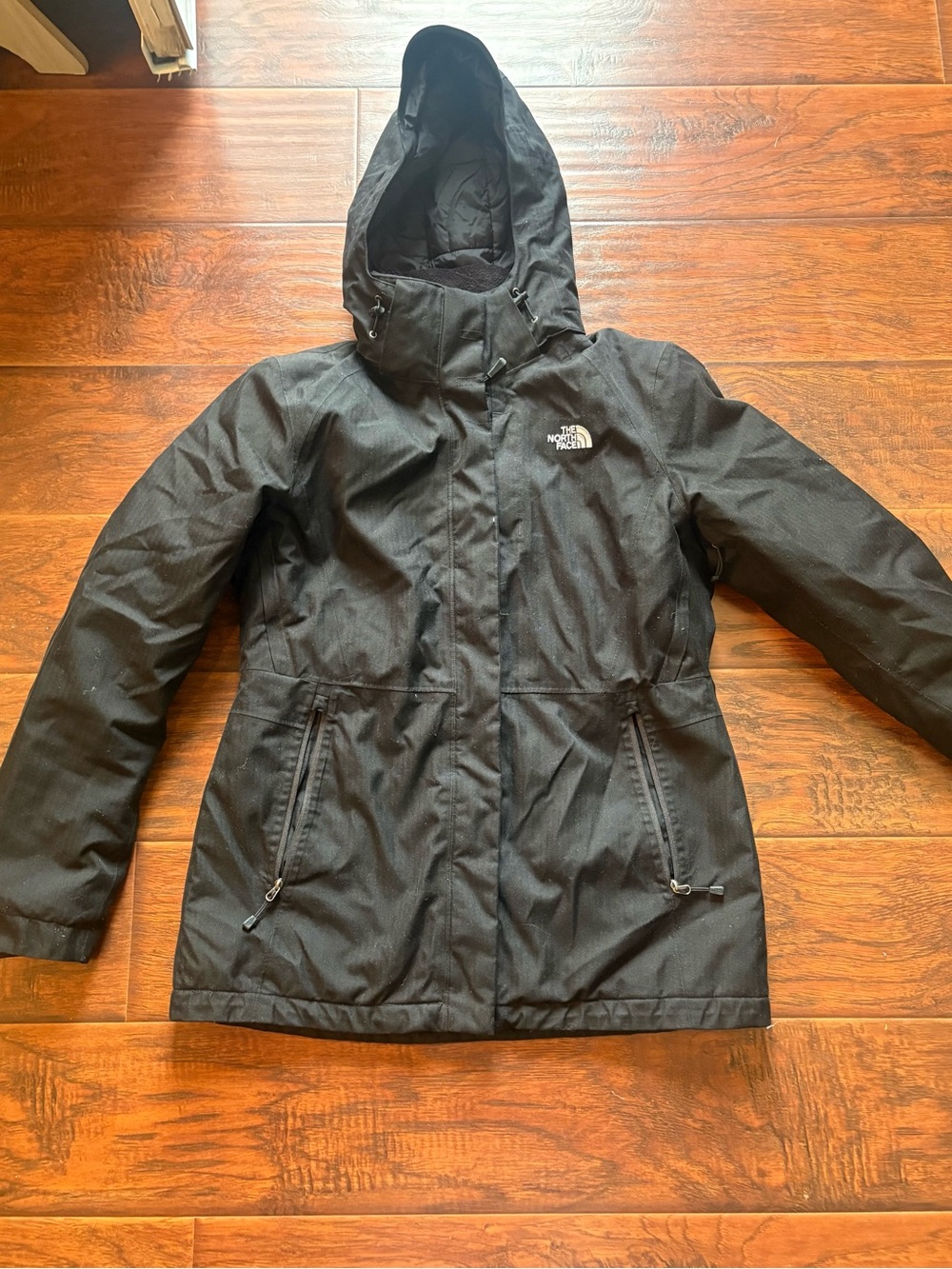 The North Face Black Hooded Ski Jacket for Women